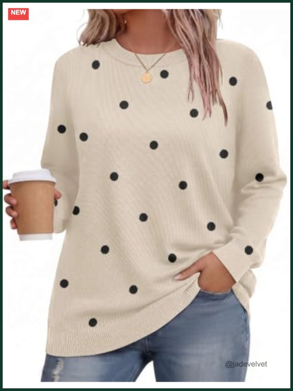 Plus Size Women Viscose Crewneck Long Sleeve Pullover Sweater Top Fall Layer